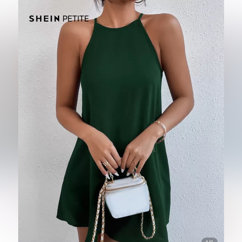Green Sleeveless Dress
